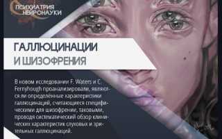 Галлюцинации — признак психического расстройства человека