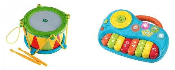 Барабан и пианино