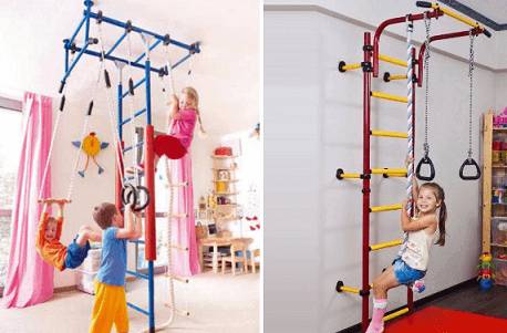 Упражнения на турниках