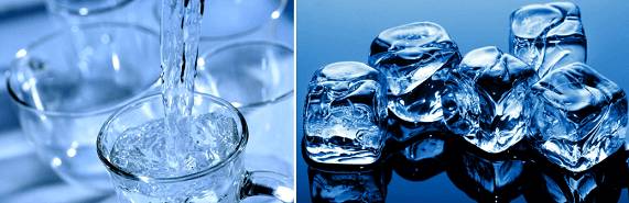 Превращение воды в лед
