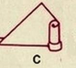 Складывание салфетки свечкой