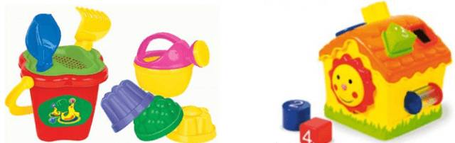 Совки и формочки