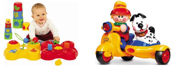 Формочки и машинка для ребенка