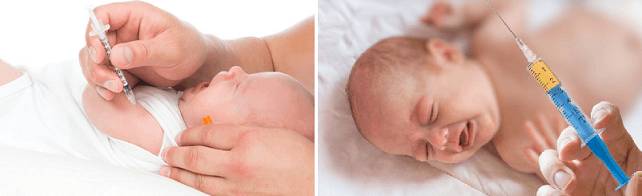 Вакцинация в 1 месяц