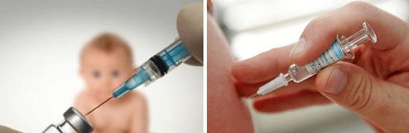 Укол в руку