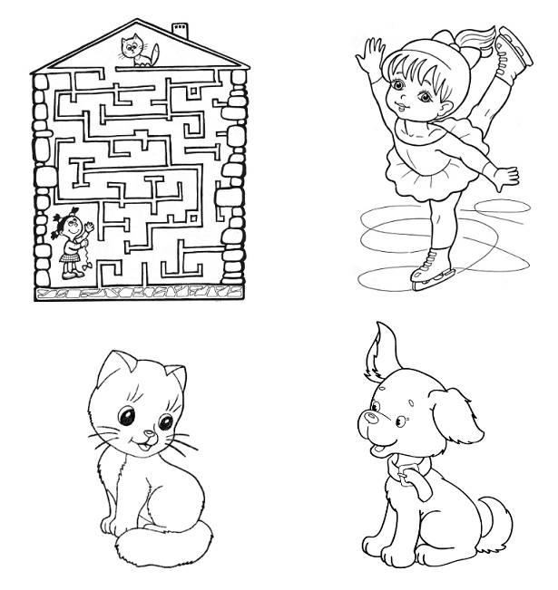 Виды раскрасок