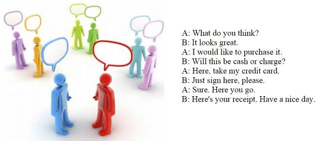 Составление диалога