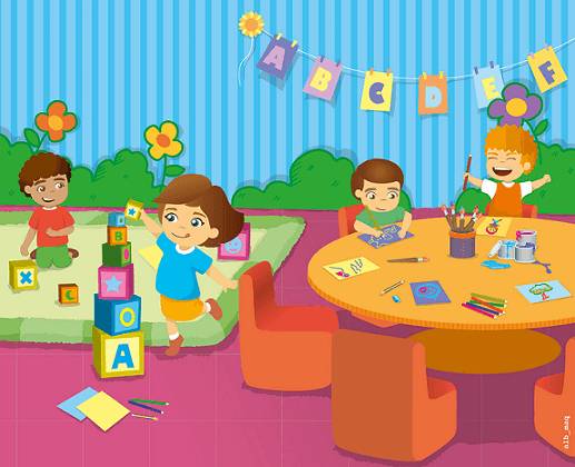 Посещение детского сада