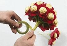 Композиция из конфет