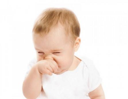 Появление соплей у малыша