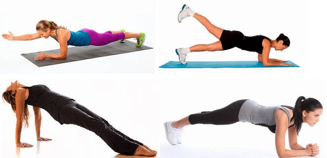 Пункты выполнения упражнений