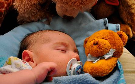 Уснувший малыш