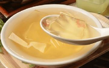 Желатин с водой