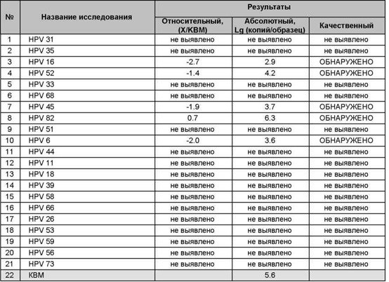 результаты анализа квант 21