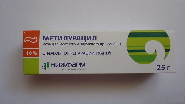 Метилурациловая мазь для восстановления кожи