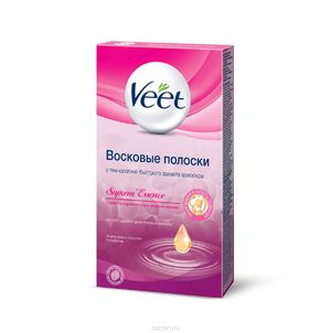Восковые полоски для депиляции с алоэ вера Ароматные восковые полоски
