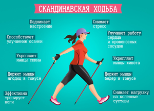 Техника скандинавской ходьбы Как ходить с палками