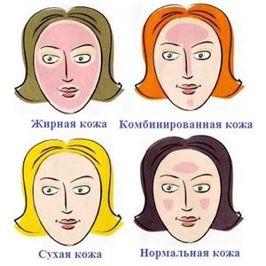 Какие типы кожи бывают