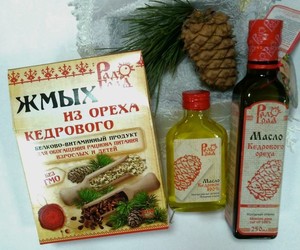 Кедровое масло холодного отжима