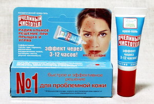 Мазь от прыщей на подбородке