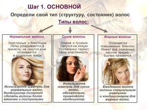 Комбинированный тип волос Как можно определить тип волос