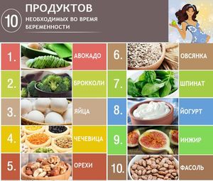 что можно есть во время беременности