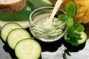 Огуречная маска для лица в домашних условиях