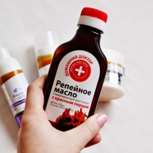 Применение репейного масла