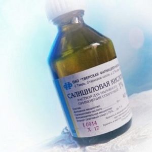 Применение салициловой кислоты