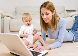 Как заработать сидя в декрете Работа для молодых мам