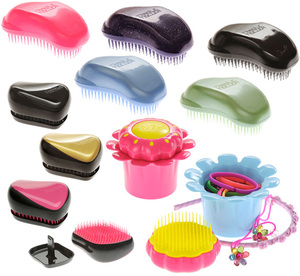 Tangle teezer – фирма, которая выпускает большой ассортимент приборов из самых разных материалов Расчески для нарощенных волос