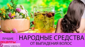 Народные средства от выпадения волос Рецепты от выпадения волос
