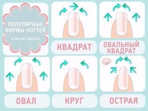 Способы создания маникюра Как сделать ногти квадратными