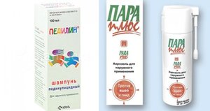 Применение шампуня Педилин от вшей Шампунь Педилин от вшей