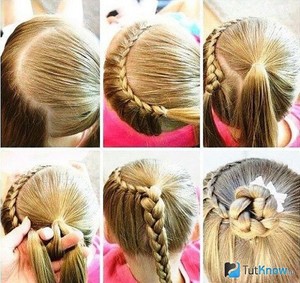 Французская коса своими руками Техника плетения косы