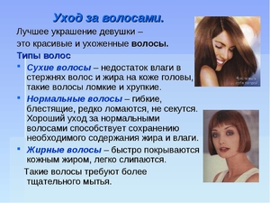 Выбор средства для ухода волос